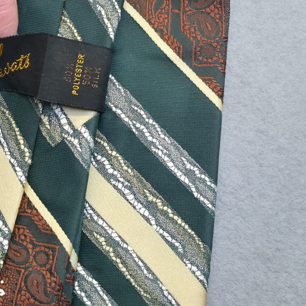 5- Vintage Story Cravats Clip on Men's Neck Ties - Picture 7 of 7